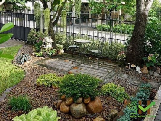 Nhà cấp 4 sân vườn phong cách Nhật Bản là sự kết hợp hài hòa giữa kiến trúc và tiểu cảnh sân vườn.
